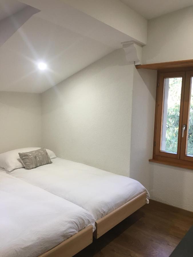 La Dent-Du-Midi Hotel & Restaurant Saint-Maurice Eksteriør bilde