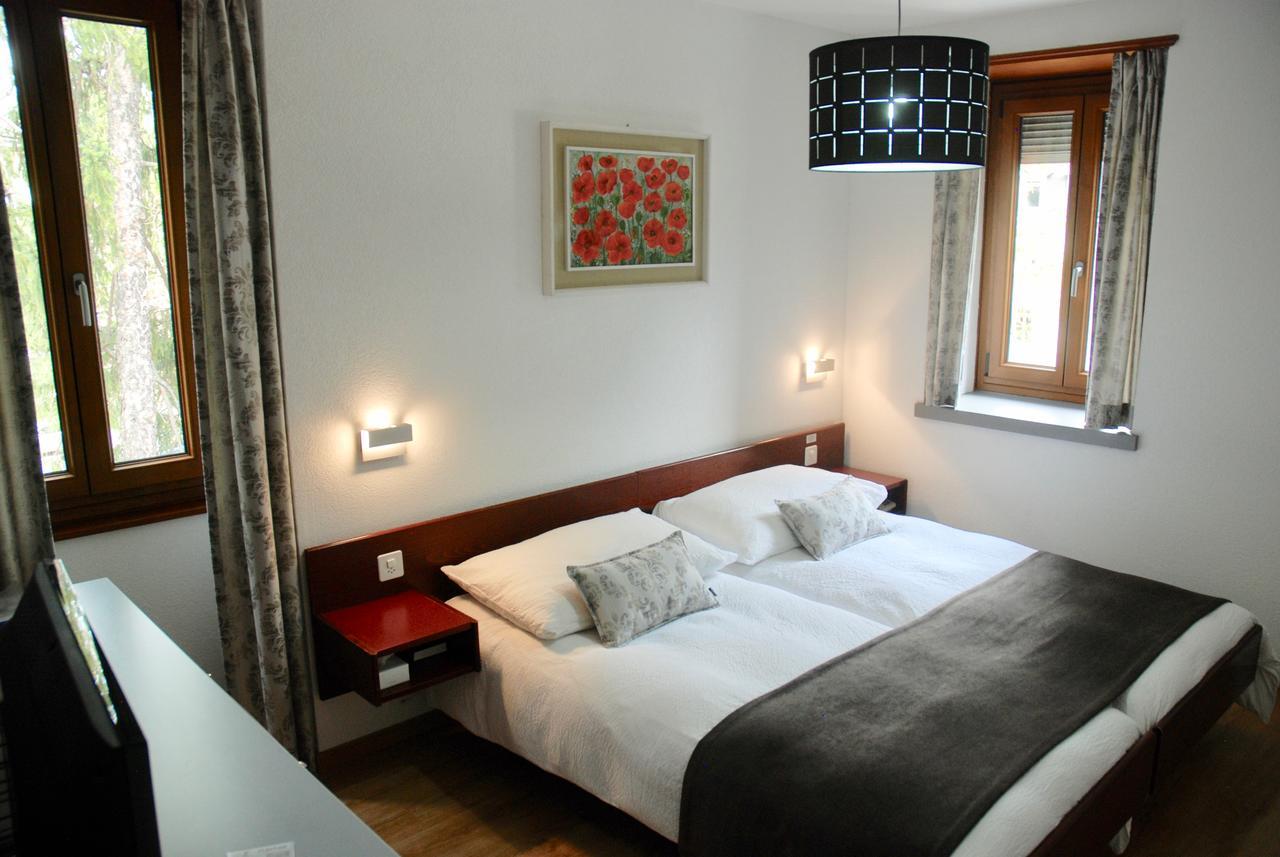 La Dent-Du-Midi Hotel & Restaurant Saint-Maurice Eksteriør bilde